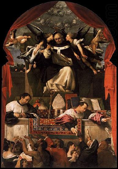 The Alms of St Anthony, Lorenzo Lotto